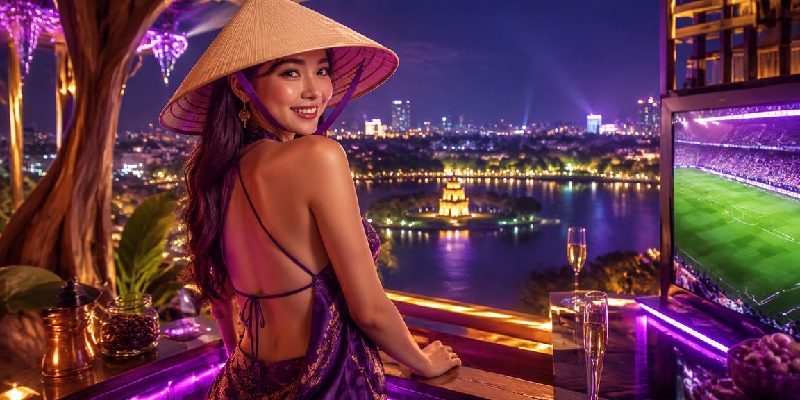 Sảnh giải trí casino sôi động tại Hà Nội với không khí lễ hội đặc trưng Việt Nam